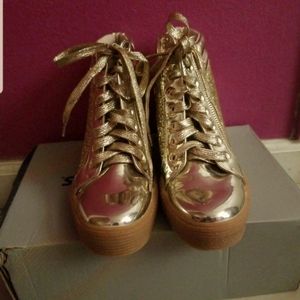 Sparkley forever shoes.